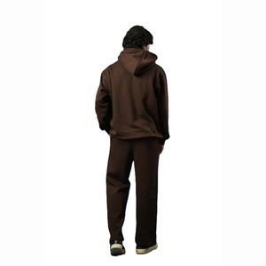 Sweat à capuche personnalisé avec logo, coupe classique, hiver, ODM, vierge, pour homme, en fibre de bambou, fabrication de haute qualité, poids lourd - Product Image 3