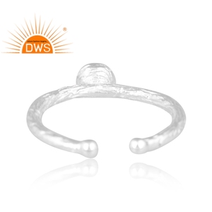 Best Quality Fine Sterling Silver Natural Lapis Lazuli Gemstone <b>Adjustable</b> <b>Ring</b> Custom Jewelry For Women Gift For Her - Product Image 4