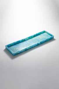 Bols et plateaux en résine époxy polie de style classique moderne pour une utilisation élégante lors de dîners et de fêtes, cadeaux festifs avec options personnalisables en stock - Product Image 6