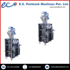 Máquina de embalaje vertical multifunción automática Bolsita de plástico y bolsa tipo Collar para alimentos Accionado manualmente - Product Image 3