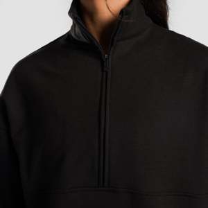 Veste capsule noire respirante d'automne avec col montant - Product Image 5