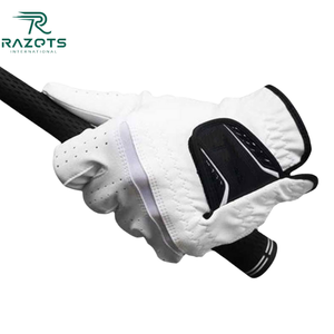 Guantes de Golf de Piel de Cabretta Personalizados de Alta Calidad para Mano Izquierda, con Gran Agarre, Transpirables, Protección UV, Impermeables, de Piel de Oveja, Deportivos, OEM - Product Image 3