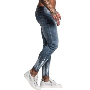 Pantalones Vaqueros de Mezclilla de Cintura Media Estilo Urbano para Hombre, Pantalones Largos Rectos, Lavados y Transpirables - Product Image 3
