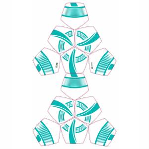 Ballon de football hybride à 12 panneaux, PVC durable, TPU texturé, cousu à la machine, pour match et entraînement - Product Image 3