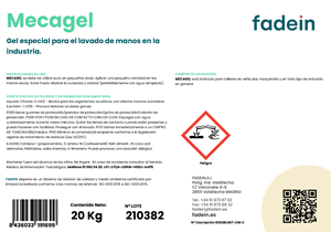 Excellentes caractéristiques de dégraissage indiquées pour le nettoyage des mains, en particulier dans les ateliers et les industries, car il enlève facilement - Product Image 2