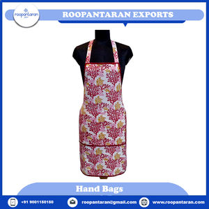 Delantal de restaurante de tendencia más nuevo indio estampado en bloque 100% transpirable 20 láminas de algodón 83 Cms delantal de cocina para la venta - Product Image 2