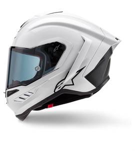 Casco de Seguridad Integral R10 de Fibra de Carbono Blanco, Nuevo, con Certificación CE, Ventilación Avanzada, Apto para Construcción y Demolición - Product Image 1