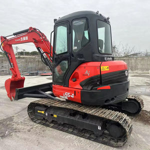 Mini pelle sur chenilles Kubota U55 d'occasion Excavatrice japonaise originale à bas prix Excavatrice Kubota U55 d'occasion à vendre - Product Image 1