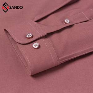 เสื้อเชิ้ตผ้าฝ้ายแขนยาวสไตล์สตรีทสำหรับผู้ชาย,เสื้อเชิ้ตสไตล์สตรีทสำหรับผู้ชายแบบติดกระดุมแถวเดียวสั่งโลโก้ได้ตามต้องการ - Product Image 2