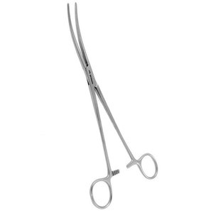 Pinces à artères Crafoord courbées 24,0 cm, instrument chirurgical manuel en acier inoxydable de qualité chirurgicale - Product Image 3