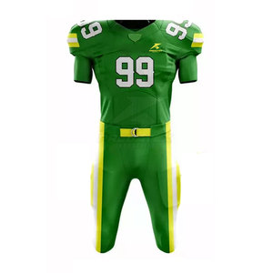 Uniforme de fútbol americano personalizado transpirable Ropa deportiva Uniforme de fútbol americano de color personalizado - Product Image 1