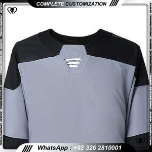 Maillot de hockey sur glace de broderie de chemise de hockey sur glace de haute équipe - Product Image 6