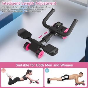 Mới Đa Chức Năng Nhà Phẳng Hỗ Trợ Bụng Bánh Xe Người Đàn Ông Của Thiết Bị Tập Thể Dục Bụng Curling Thiết Bị Khuỷu Tay Hỗ Trợ AB Bánh Xe - Product Image 2