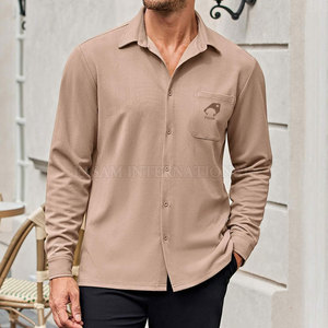 Chemises Formelles pour Hommes Nouveau Design pour Usage Extérieur Vente en Gros Chemises Formelles pour Hommes Faible MOQ - Product Image 2