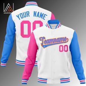 Chaqueta universitaria de alta calidad Material personalizable y fabricante directo de fábrica de color para deportes de béisbol para invierno Unisex - Product Image 2