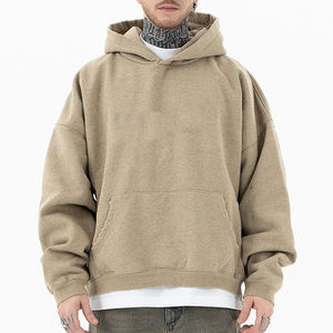 Venta caliente Hombres Ácido Lavado Sudaderas con capucha de gran tamaño Logotipo personalizado Impresión Streetwear Sudadera con capucha Sun Faded OEM Service Hoodie - Product Image 6