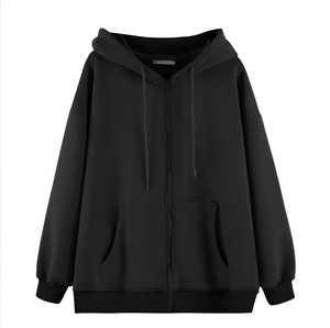 Sudaderas con capucha de algodón de alta calidad para hombre, sudaderas Unisex de gran tamaño, sudaderas con capucha, logotipo personalizado, Sudadera con capucha personalizada para hombre en blanco - Product Image 2