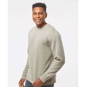 Male <b>Fleeced</b> Colors Cotton Men's <b>Sweatshirt</b> Autumn Crew Neck Fashion Overfit Vintage New <b>Sweatshirt</b> - Product Image 5