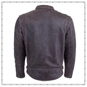 Chaqueta de moto de cuero para Mujer | Chaqueta de motorista aprobada por CE | Chaqueta de montar duradera para todas las estaciones - Product Image 2