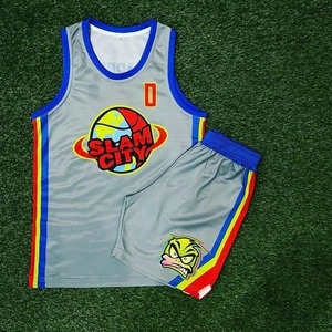 Uniformes de basket-ball unisexes kits de basket-ball originaux personnalisés ensemble d'uniformes de basket-ball avec logo imprimé par sublimation - Product Image 1