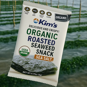 Snack de algas tostadas orgánicas sin bandeja - Product Image 1