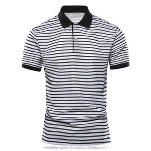 OEM_ODM Polos sólidos de algodón de manga corta transpirable para hombre Logotipo personalizado La mejor calidad Tallas grandes Polo para hombre - Product Image 1