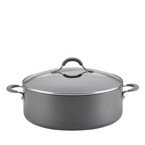 Cazuela redonda aislada elegante en tapa a prueba de fugas de calidad superior perfecta para utensilios de cocina y accesorios de artículos de hotel - Product Image 5