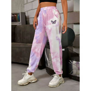 Pantalon de survêtement respirant de qualité supérieure pour femmes, couleur unie, coupe décontractée, survêtement en molleton de coton pour l'hiver, prix bon marché - Product Image 5