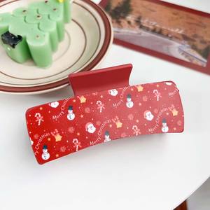 Cute <b>Christmas</b> Alloy Hair Clips for Women | Sweet Animal Design | Holiday Party Hair Accessories - Product Image 5