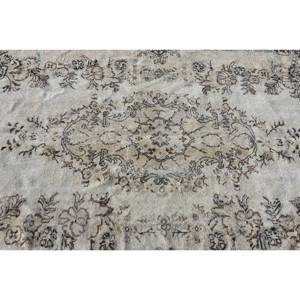 Alfombra clásica de pelo medio ecológica de lana marrón Beige de 5,3x9 pies hecha a mano turca Rectangular Patchwork diseño comedor látex - Product Image 5