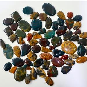 Cabujón de piedras preciosas de cuarzo natural de lujo al por mayor, piedras extraídas de tierra con envoltorios de alambre sueltos de lujo - Product Image 3