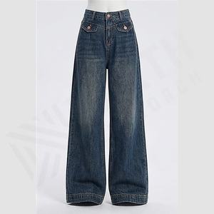 Pantalones Vaqueros de Mezclilla para Hombre 2025, Pantalones Ajustados, Vaqueros Ajustados para Hombre, Venta al por Mayor de Fábrica, Transpirables, Rectos, Servicio OEM - Product Image 1