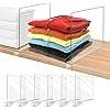 Divisores de Estantes Multifuncionales de Acrílico Transparente para Ropa, Ropa de Cama, Cocina, Garaje, Sala de Estar, Armario, Almacenamiento en el Hogar y Exhibición - Product Image 2