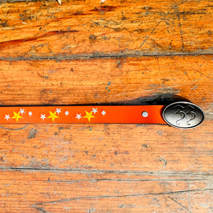 2025 nouvelle ceinture en cuir brodé sept étoiles écologique de luxe longueur personnalisée de qualité supérieure pour hommes et femmes - Product Image 3