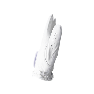 Gant de golf blanc personnalisé en cuir véritable, à doigts entiers, antidérapant, avec poignées, extensible, compatible écran tactile, léger, pour main gauche, unisexe, pour l'extérieur - Product Image 3