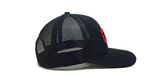 Gorra Trucker Personalizada al por Mayor con Logotipo, Gorra de Malla de 5 Paneles, Bordado 3D Frontal, Gorra Deportiva Snapback con Bordado Lateral - Product Image 3