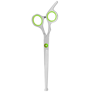 Ciseaux de toilettage pour animaux de compagnie à bord émoussé lames droites en acier inoxydable allemand ciseaux de toilettage pour animaux de compagnie pour animaux - Product Image 5