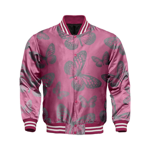 Genuine Latest Design Plain Satin Bomber Jacket for Men Custom Logo Windproof Business Style Blazer Wholesale Made in Pakistan - Product Image 6