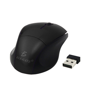 เมาส์ออปติคอลไร้สายสำหรับเล่นเกม 2.4GHz สำหรับแล็ปท็อปพร้อมไฟแบ็คไลท์ LED และอินเทอร์เฟซ USB - Product Image 2