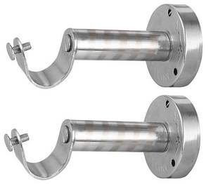 ฉากยึดผ้าม่านสเตนเลสร่วมสมัยสำหรับใช้กับระบบม่านทึบหรือม่านเป็นชั้นๆ - Product Image 2