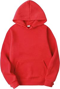 Conjunto Deportivo Personalizado Unisex de 2 Piezas, Otoño Invierno, Color Sólido, Pantalones Deportivos con Bolsillos, Sudadera con Capucha de Manga Larga, 100% Algodón - Product Image 3
