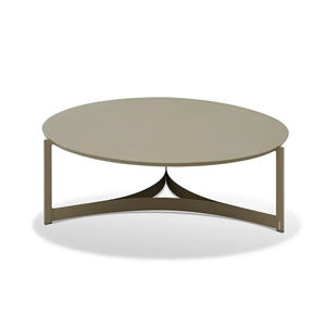 TABLE BASSE AVEC HPL/TECK BOIS (LCO/120/002) - Product Image 1