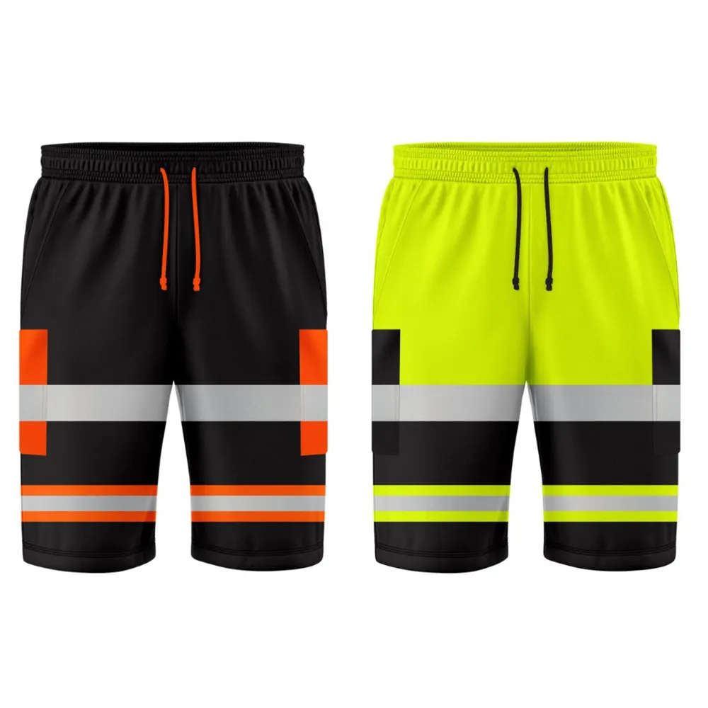 Herren Arbeitsshorts beste Qualität Hi Vis Shorts Sicherheit Arbeituniform Zubehör Shorts VON Fugenic Industries