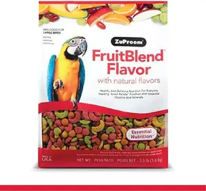 Купить пеллеты со вкусом фруктовой смеси, корм для птиц для крупных птиц, 3,5 фунтов-ежедневная смесь, сделанный в США