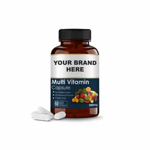 Capsules de multivitamines bénéfiques pour la santé de la meilleure qualité | Multivitamine pour un soutien nutritionnel quotidien | Végétalien | (60,90,120 capsules)