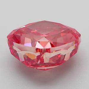 Diamant rose vif fantaisie certifié IGI, cultivé en laboratoire, taille coussin, diamant non monté pour la vente en gros de bijoux fins - Product Image 3