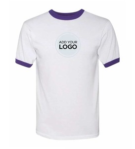 Camiseta de algodón polivinílico con logotipo personalizado - Product Image 1
