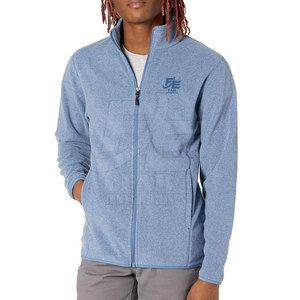 Unique Design High Quality Winter Hooded <b>Fleece</b> Zipper <b>Jacket</b> for Men Eco-Friendly & Breathable OEM Service Available - Product Image 2