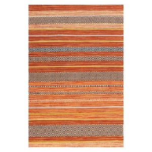 <b>RUGS</b> DEPOT LXDP-0688 Wholesale Red Burgundy Contemporary Geometric Digital Printed Machine Washable Chenille Area <b>Rug</b> <b>Non</b> <b>Slip</b> - Product Image 1