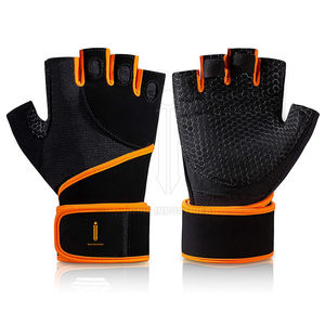 2025 Logo personnalisé entraînement Fitness haltérophilie gants antidérapants Gym Fitness gants pour hommes femmes - Product Image 1